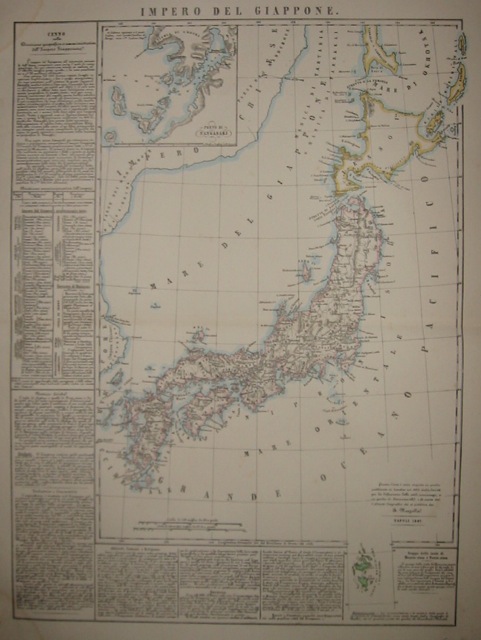 Marzolla Benedetto Impero del Giappone 1854 Napoli
